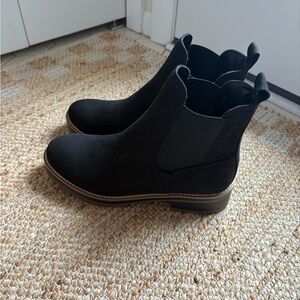 Black Chelsea Boots (NWOT)